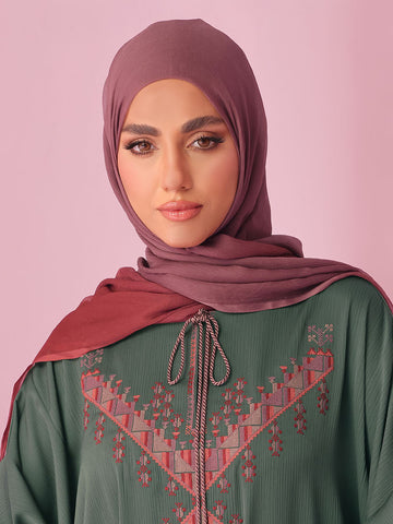 Tetreez Elegance Two tone Silk Chiffon Scarves